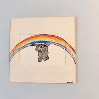 Miniatur Regenbogen Nilpferd Zeichnung 5x5 cm Lindenthal - Köln Sülz Vorschau