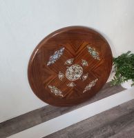 Drehteller Drehplatte Holz Perlmuttintarsien China 55cm *Neu* Niedersachsen - Lüchow Vorschau