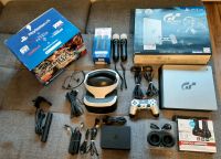 PS4 1TB Gran Turismo Lim. Edition VR Brille und Move Controllern Hessen - Darmstadt Vorschau