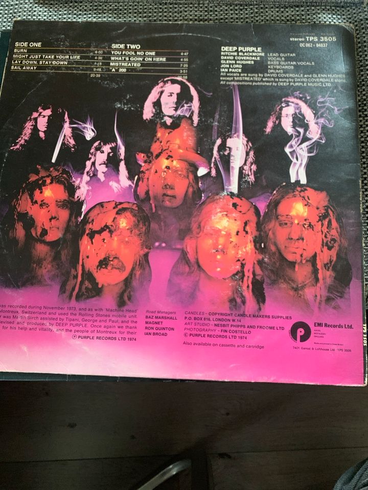 4x Deep Purple Original Vinyl LP in Schkeuditz