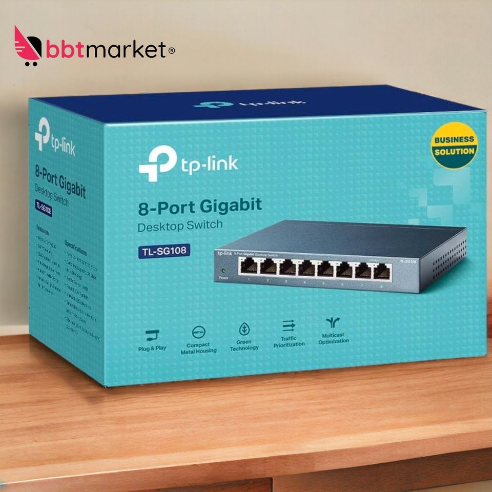 TP Link 8 Port Gigabit Netzwerk Switch in Berlin