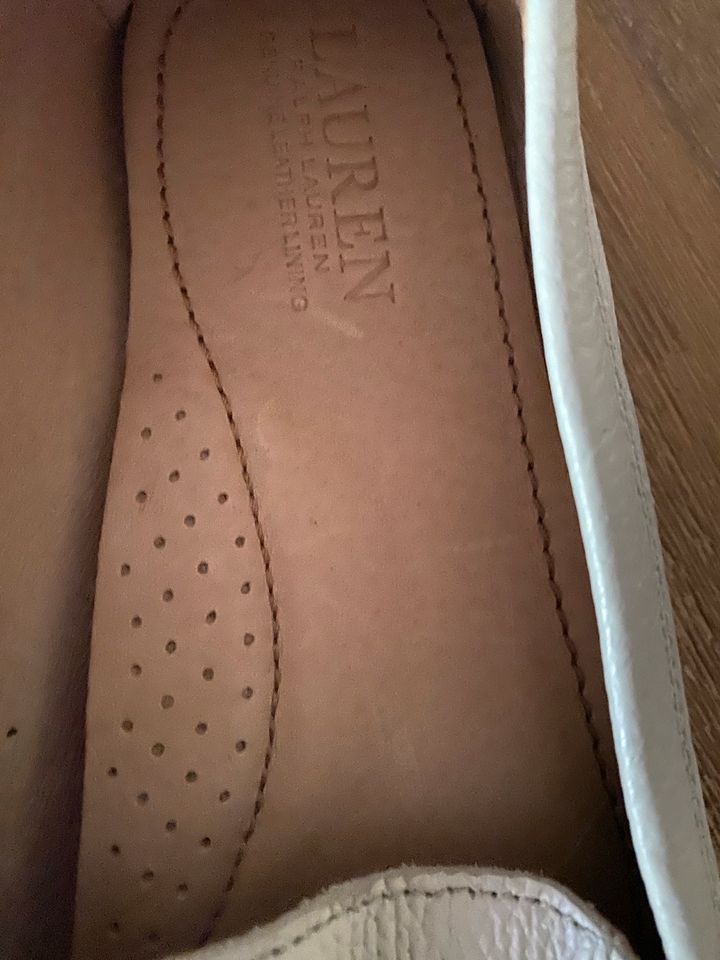 Loafer Damen Halbschuhe Echtleder Ralph Lauren 40/41 in Hamburg