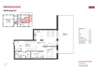 Neubau-Erstbezug: 2-Zimmer-Wohnung mit XXL-Terrasse ab dem 01.07.2024 Rheinland-Pfalz - Andernach Vorschau