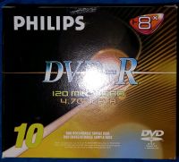 Philips DVD-R, 120 Min., 10 Stück mit Hülle, OVP Rheinland-Pfalz - Kastellaun Vorschau