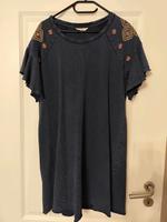 Kleid jeansblau Strickerei Brandenburg - Schwarzheide Vorschau