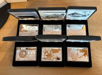 1OZ 999er Silbermünzen in einem 3OZ Barren mit 999 Silberauflage Bayern - Surberg Vorschau