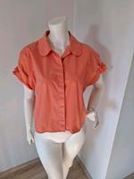COS Pastell Korallen Baumwoll Bluse Elegant Shirt Top, Größe L Frankfurt am Main - Fechenheim Vorschau