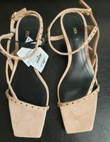 Damen Zara Leder Sandalen Frankfurt am Main - Innenstadt Vorschau