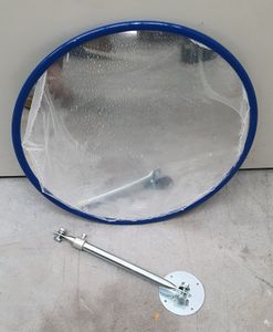 VERKEHRSSPIEGEL 60x40cm Gewölbter Spiegel Sicherheitsspiegel Convex Taffic  Mirror Beobachtungsspiegel