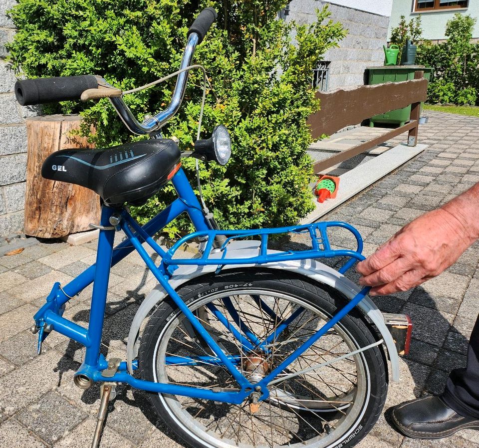 DDR Klapprad als Laufrad in Dresden