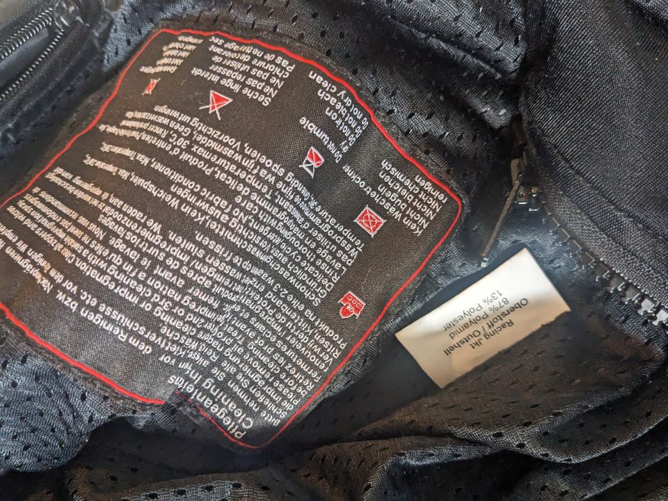 Motorradjacke BÜSE Racing Jkt, Textil, M/50, schwarz in Hamburg