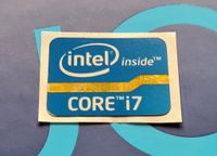 Intel Inside Core i7 Ivy Bridge Aufkleber Sticker Gehäuse Badge Sachsen - Chemnitz Vorschau