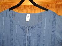 Gina Bluse Gr.44 Blau Lochmuster Nordrhein-Westfalen - Geldern Vorschau