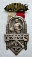 ABZEICHEN Medaille  >> 11. Deutsches Turnfest Frankfurt/ M. 1908 Sachsen - Hainichen Vorschau