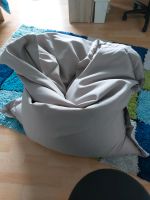 Sitzsack grau-beige 125x155 cm Bayern - Kaufbeuren Vorschau