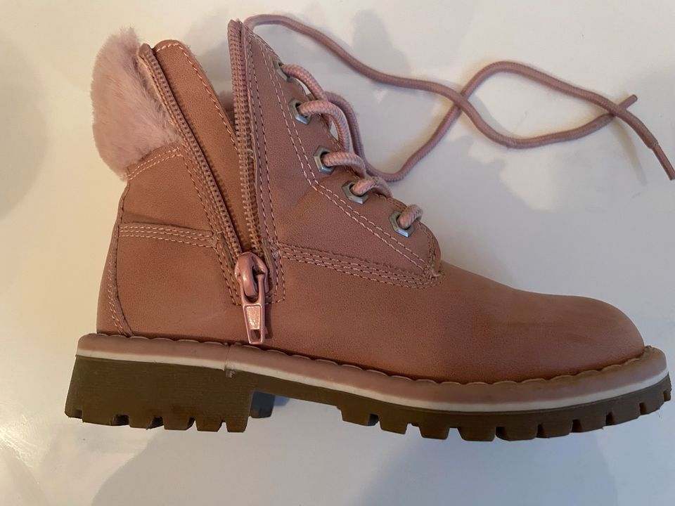 WIE NEU Schuhe Winterschuhe 28 Mädchen Rosa in Ettersburg