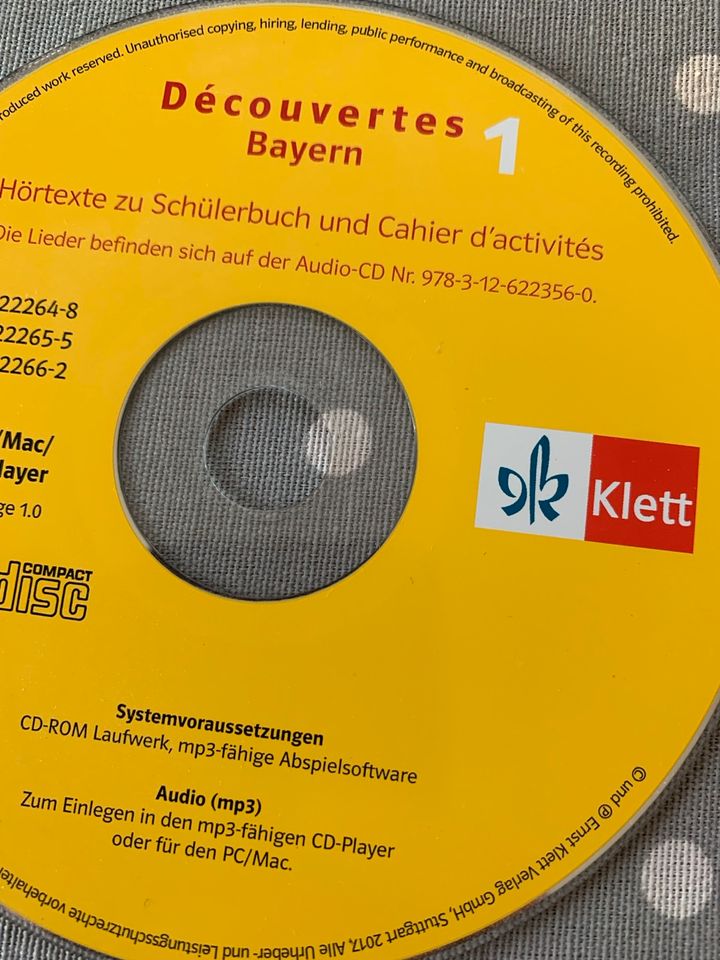 Französisch ❤️ Decouvertes 1 Bayern ❤️ CD Rom in Reichertshofen