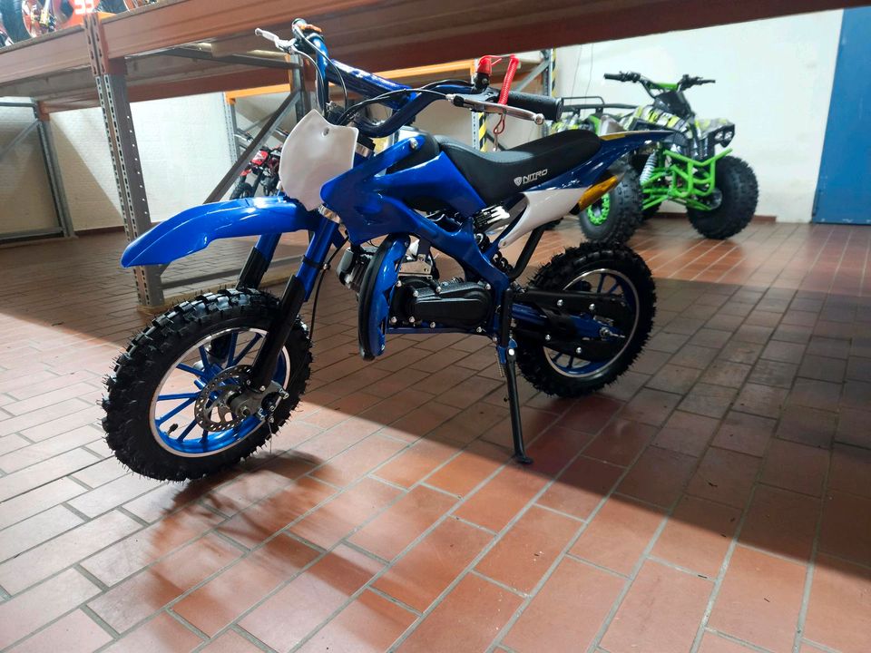 Cross Apollo Kinder Dirtbike 49cc nitro Motors neu in Bad Breisig 