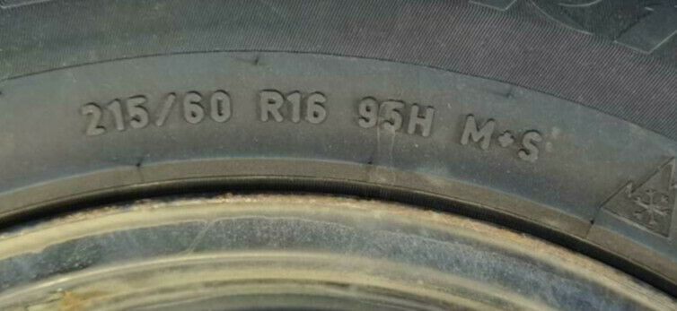 4X Winterkompletträder 16" Stahl Michelin VW Passat Var. Nr. 1822 in Raesfeld