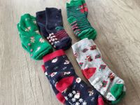 5 Paar Jungen Anti-Rutsch-Weihnachts-Socken Gr. 27-30 Niedersachsen - Hinte Vorschau