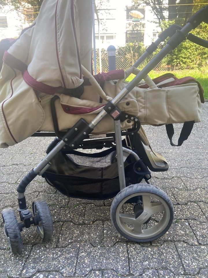 Teutonia Kinderwagen inkl. Softtragetasche in Wiesbaden