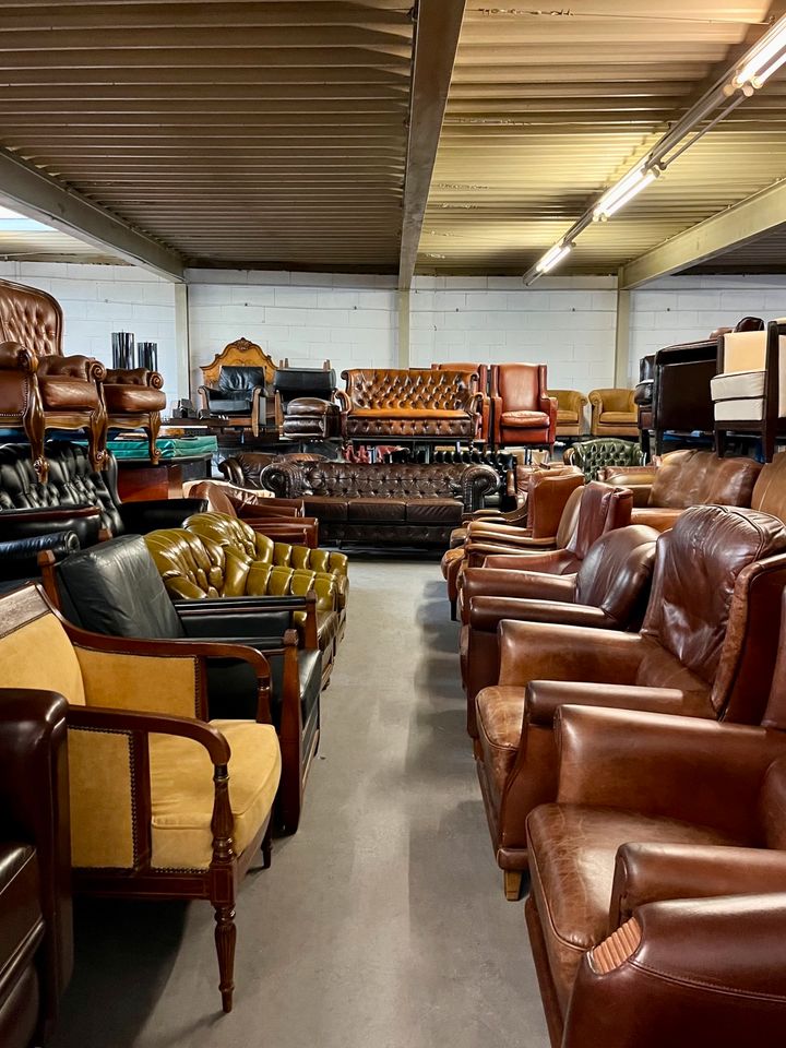 Antik Bürostuhl Schreibtischstuhl Captain Office Chair Vintage in Mönchengladbach