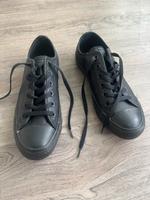 Converse ' All Star' in Schwarz Leder Nordrhein-Westfalen - Bedburg Vorschau