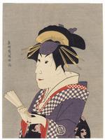 Farbholzschnitt Holzschnitt Ukiyo-e – Tōshūsai Sharaku (1794) Kiel - Holtenau Vorschau