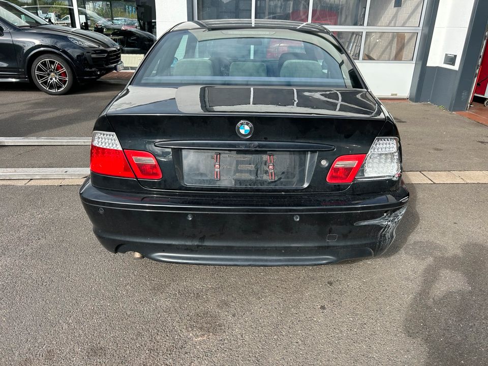 Bmw E46 320CD Coupe Facelift M Paket Sapphire Schwa Teileverkauf in Idar-Oberstein