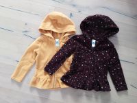 2 x Jacke Fleecejacke mit Kapuze Größe 116 Kinderjacke Mädchen Bayern - Heroldsberg Vorschau