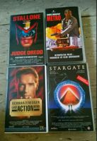 Vhs filme Metro stargate judge schwarzenegger video Kasette movie Baden-Württemberg - Mannheim Vorschau