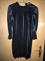 Damen Mädchen Kleid gr S 36  samtkleid samt mit Steinchen Niedersachsen - Cloppenburg Vorschau