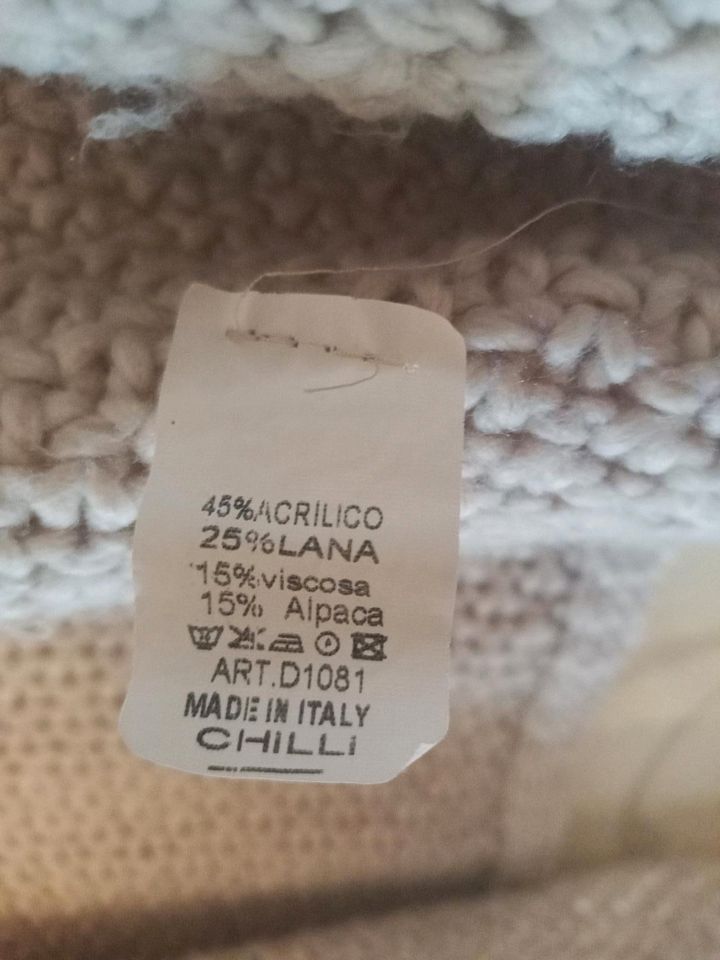 Chilli Ärmellose Strickweste Cardigan Damen Italienische Mode in Rott am Inn