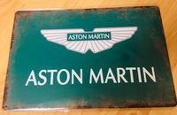 ASTON MARTIN Schild Blechschild Vintage Deko Sachsen-Anhalt - Sülzetal Vorschau