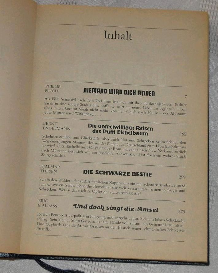 Reader's Digest Buch Und doch singt die Amsel  Auswahlbücher in Emmerich am Rhein