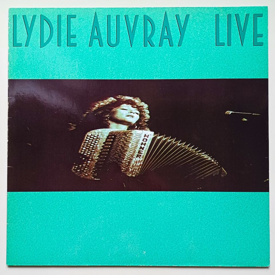 LYDIE AUVRAY: "Live" (LP/Vinyl, 1989) NM/NM in Centrum