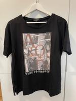 Monari Time to travel Tshirt M 38 schwarz Glitzer Silber Bayern - Deining Vorschau