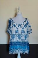 Bluse ~ PINK CHERRY - TREDY Zukauf ~ Gr. 5 ~ blau-weiß~Seide~ NEU Hessen - Schaafheim Vorschau