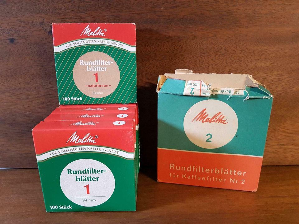 Melitta Vintage Kaffeefilter 103 Sparautomat Rundfilter in Waldsolms