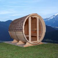 Fasssauna | Garten Sauna | 2,5m | 100% Panorama Fenster Custom Hessen - Eichenzell Vorschau