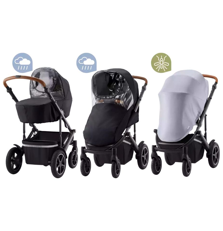 Set Kinderwagen/Buggy, britax Römer SMILE III, Buggyaufsatz/Wanne in Diez