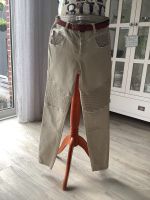 Mos Mosh Hose Jeans Gr. 27 Beige Biker Look Bochum - Bochum-Ost Vorschau