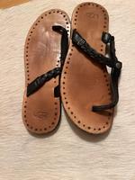 Damen Flip Flop Leder braun 39 Kiel - Kronshagen Vorschau