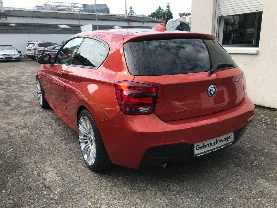 BMW 116i M PAKET*ALCANTARASITZE*NAVIGATION*18" ZOLL in Wiesbaden