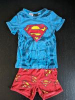 DC Comics Superman Schlafanzug Pyjama kurz Gr 122 128 Nordrhein-Westfalen - Burbach Vorschau