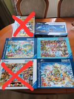 diverse Puzzle 1000 Teile und Puzzlerolle Schleswig-Holstein - Langwedel Vorschau