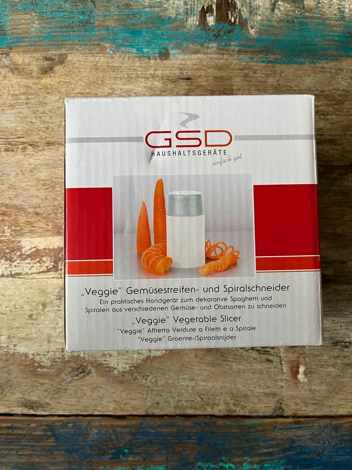 GSD Veggie Gemüsestreifen Spiralen Schneider Gemüse Messer in Niedersachsen  - Göttingen | eBay Kleinanzeigen ist jetzt Kleinanzeigen