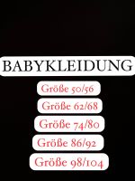 Babykleidung 50-104 Sachsen - Chemnitz Vorschau