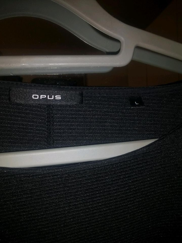 Opus Pullover Sweatshirt schwarz Größe L in Borken