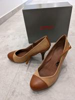 Pumps Leder Esprit 40 braun camel, top Zustand Hessen - Hattersheim am Main Vorschau